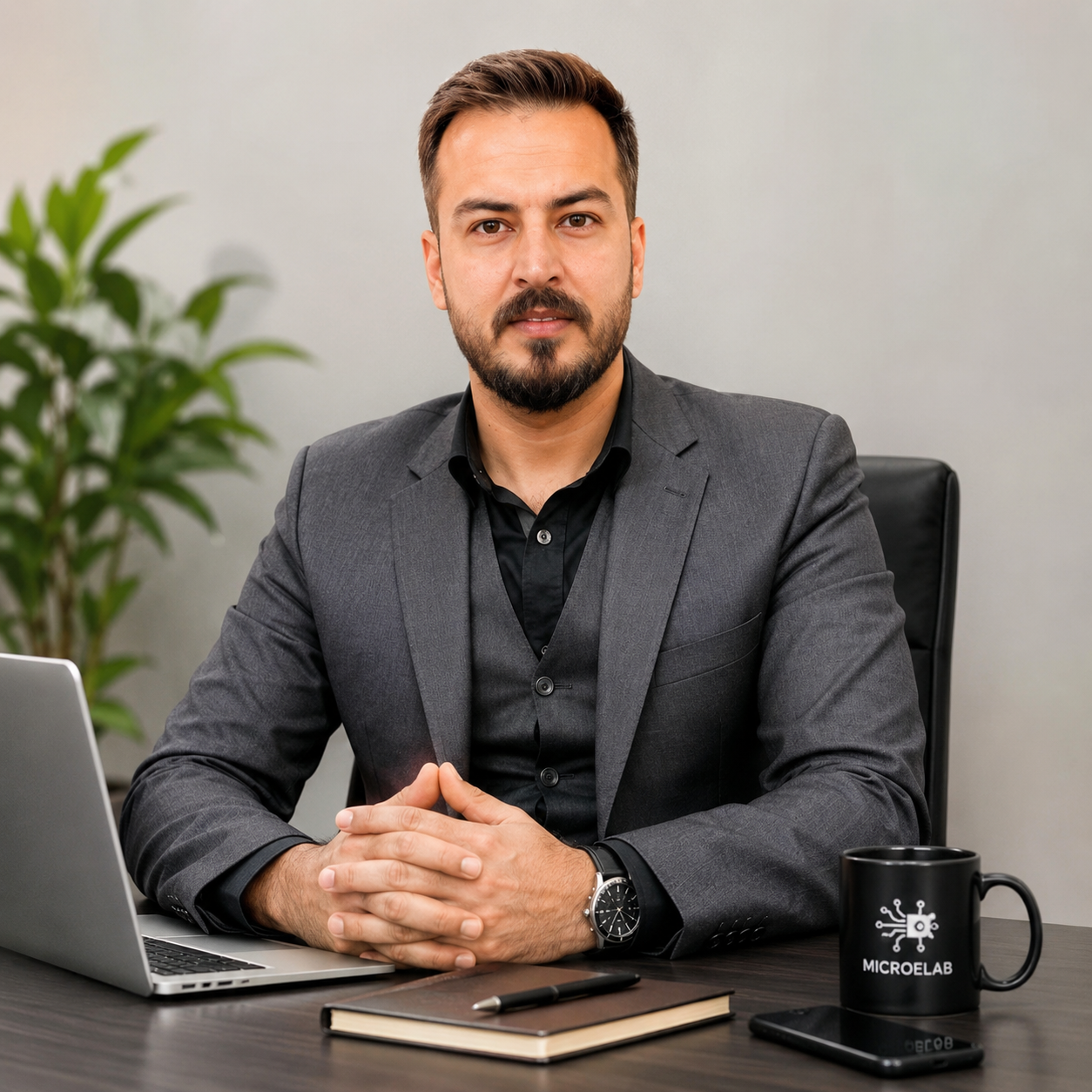 Fawad Butt, founder of MicroELab